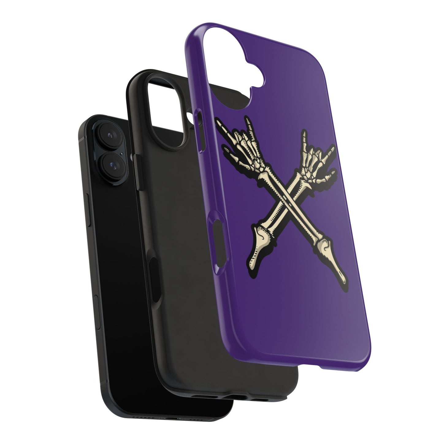 Tough Phone Case Purple X