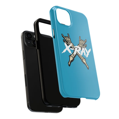 Tough Phone Case Turquoise XX-RAY