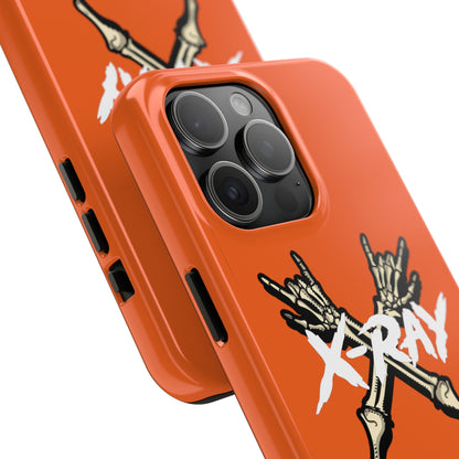 Tough Phone Case Orange XX-RAY