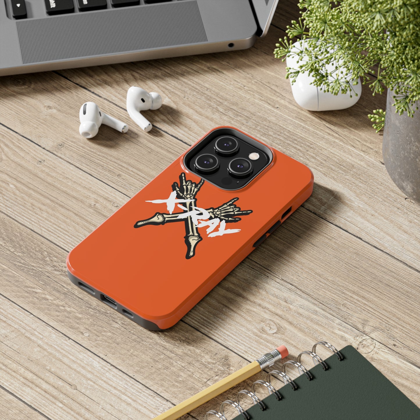 Tough Phone Case Orange XX-RAY