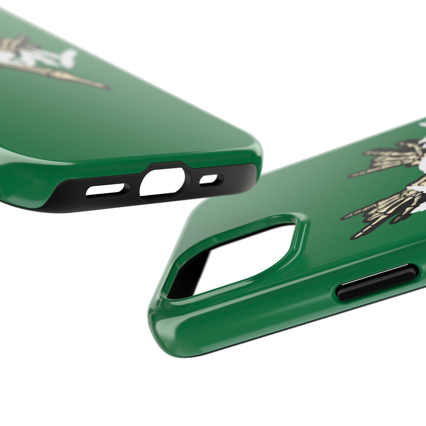 Tough Phone Case Green XX-RAY