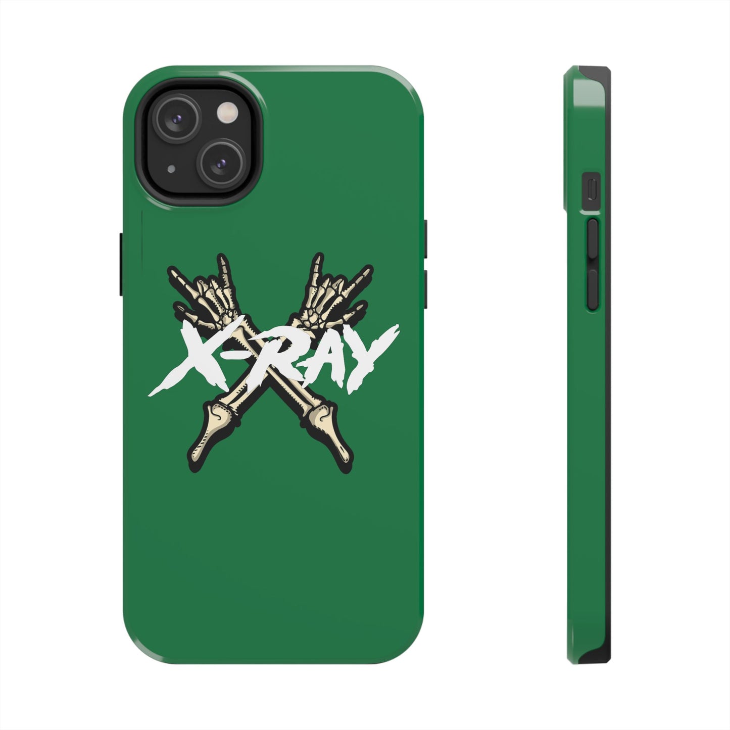 Tough Phone Case Green XX-RAY