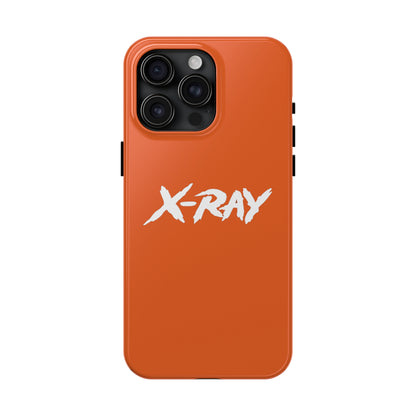 Tough Phone Case Orange X-RAY