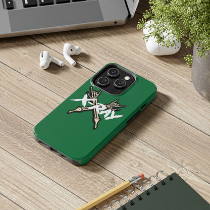 Tough Phone Case Green XX-RAY