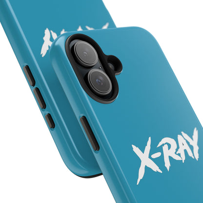 Tough Phone Case Turquoise X-RAY