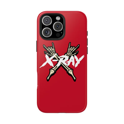 Tough Phone Case Red XX-RAY