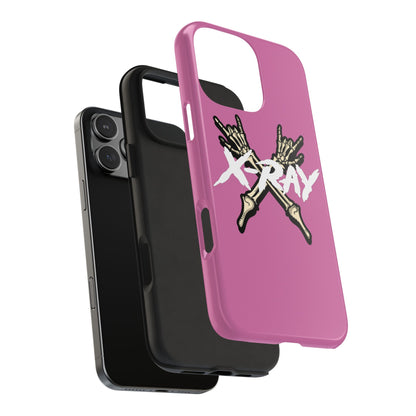 Tough Phone Case Light Pink XX-RAY