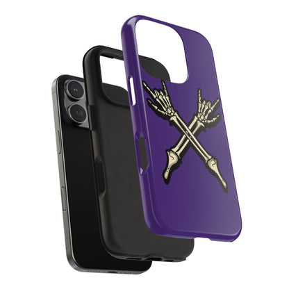 Tough Phone Case Purple X