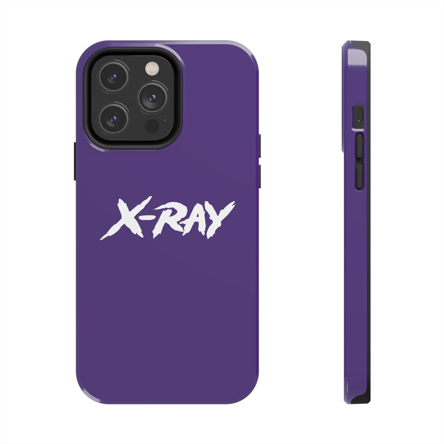 Tough Phone Case Purple X-RAY