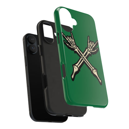 Tough Phone Case Green X