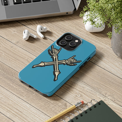 Tough Phone Case Turquoise X