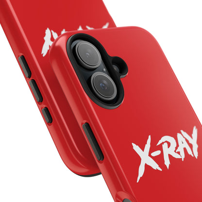 Tough Phone Case Red X-RAY