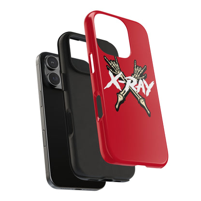 Tough Phone Case Red XX-RAY