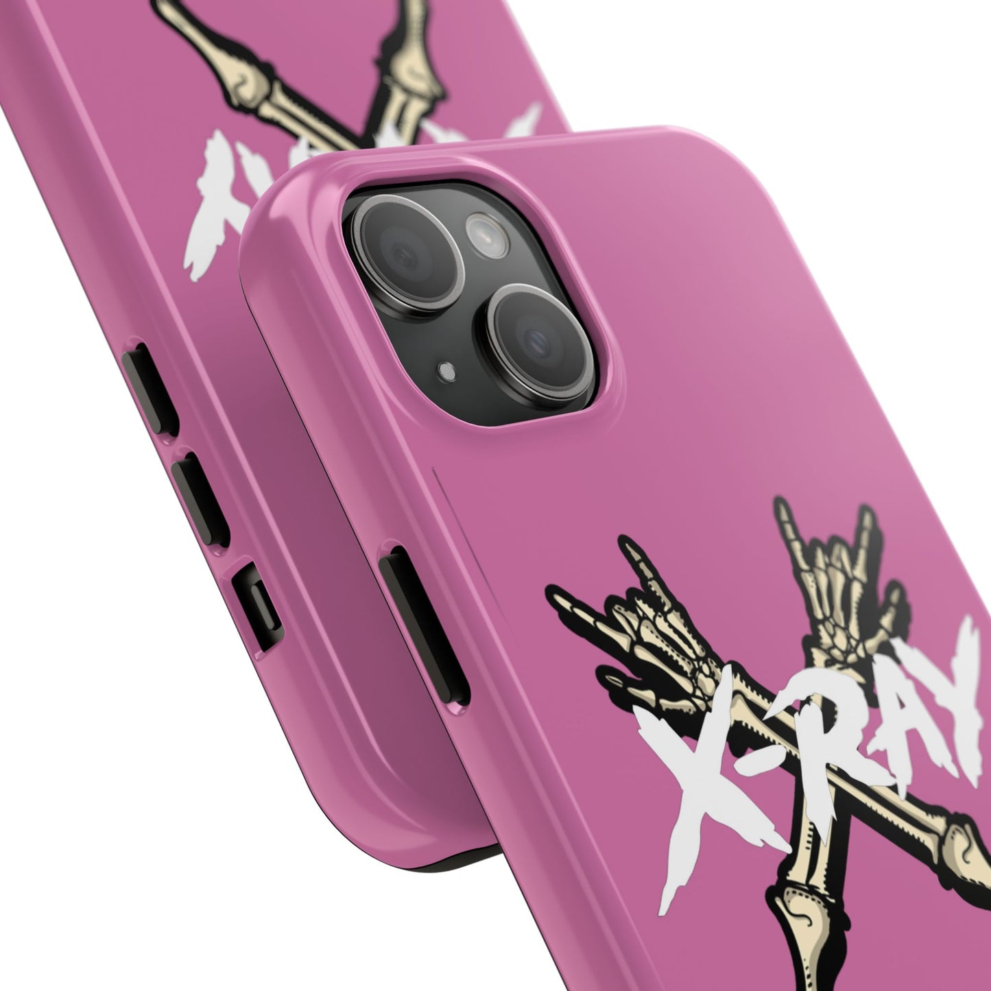 Tough Phone Case Light Pink XX-RAY