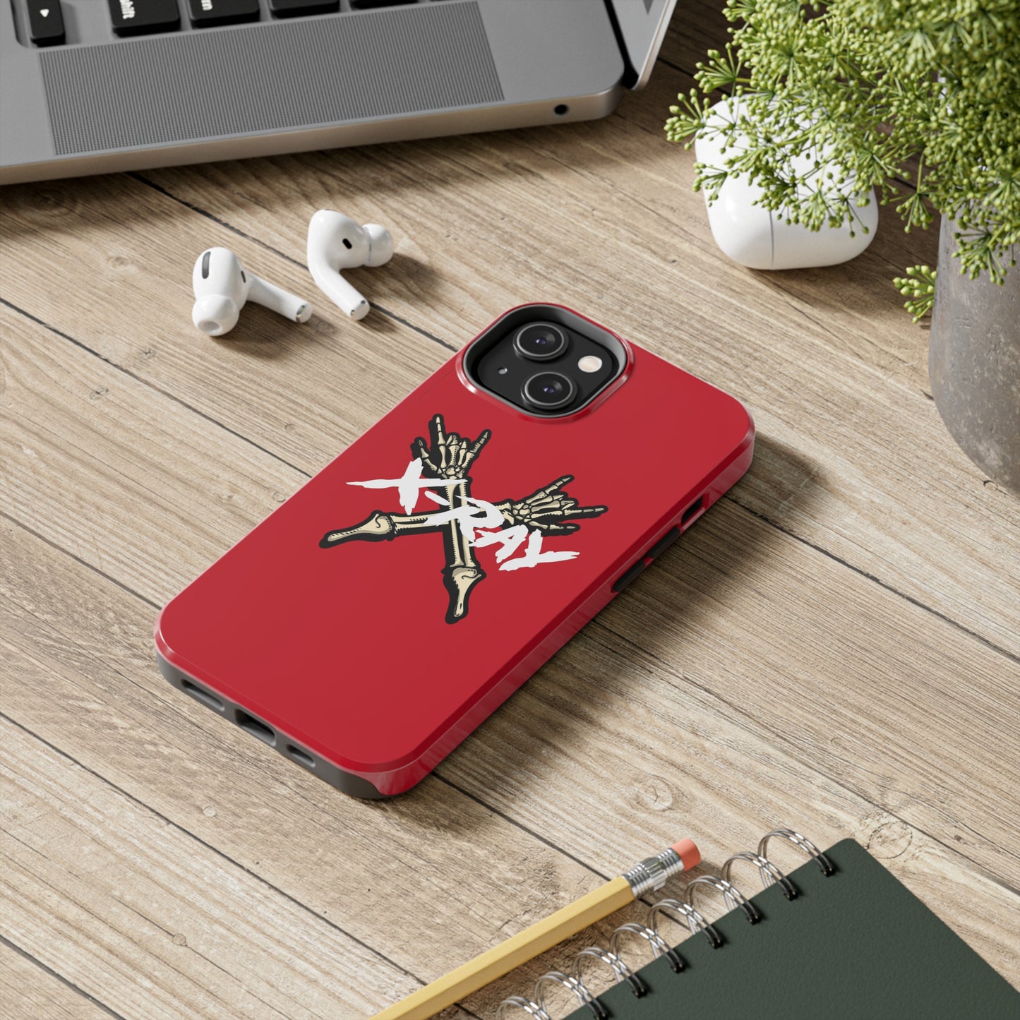 Tough Phone Case Red XX-RAY