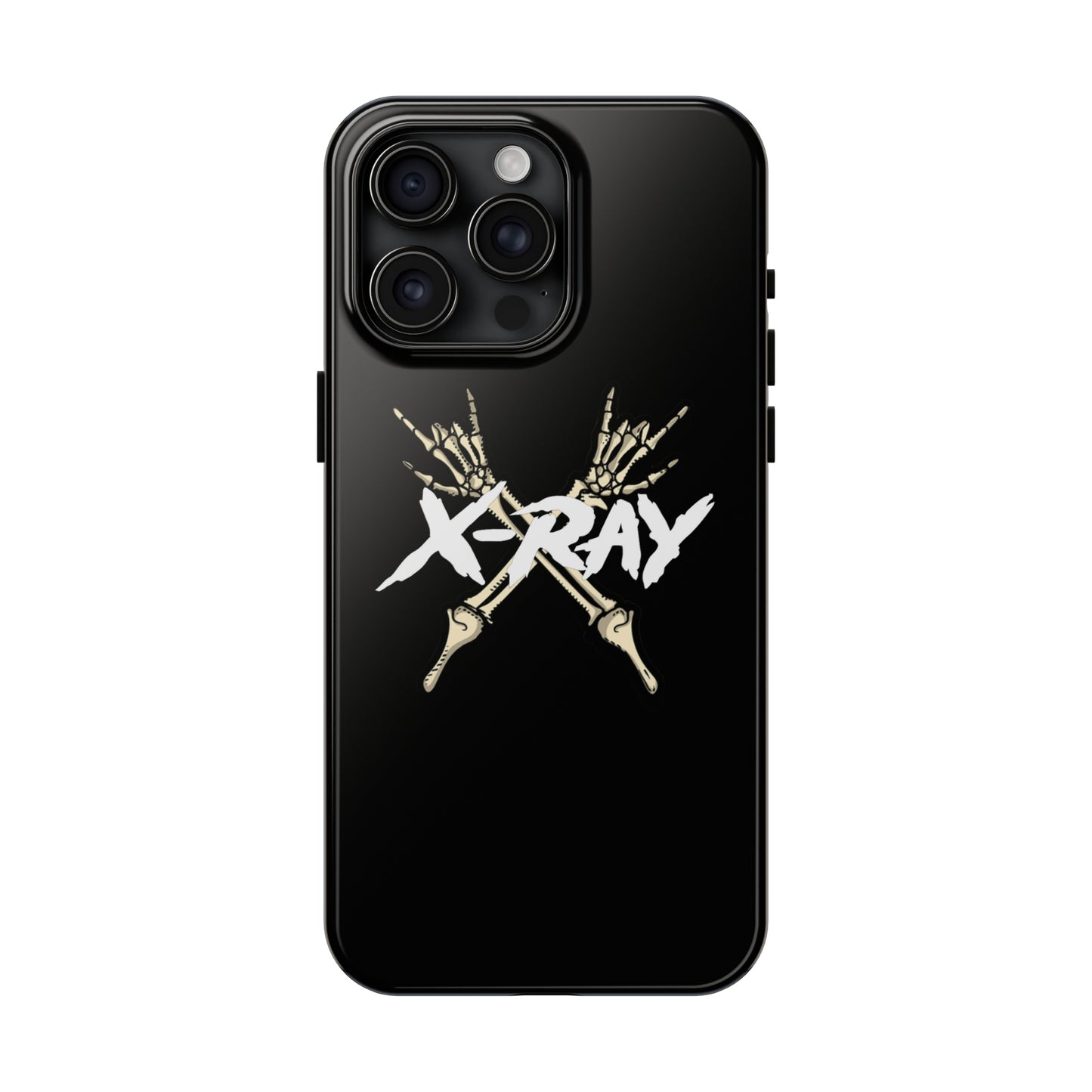 Tough Phone Case Black XX-RAY