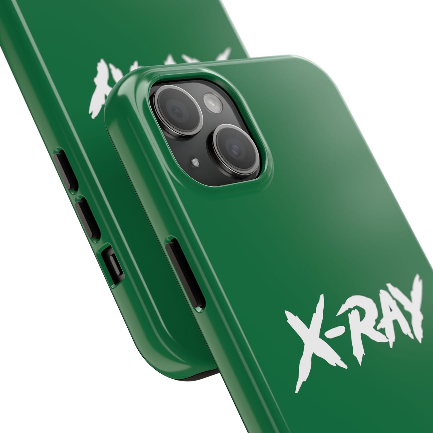 Tough Phone Case Green X-RAY