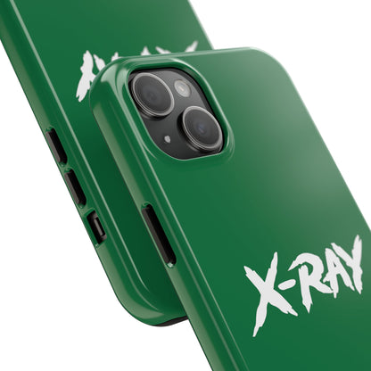 Tough Phone Case Green X-RAY