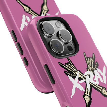 Tough Phone Case Light Pink XX-RAY