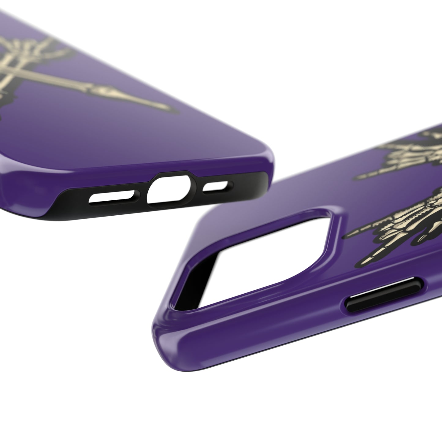 Tough Phone Case Purple X