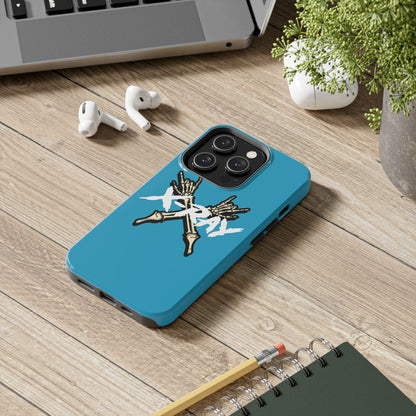 Tough Phone Case Turquoise XX-RAY