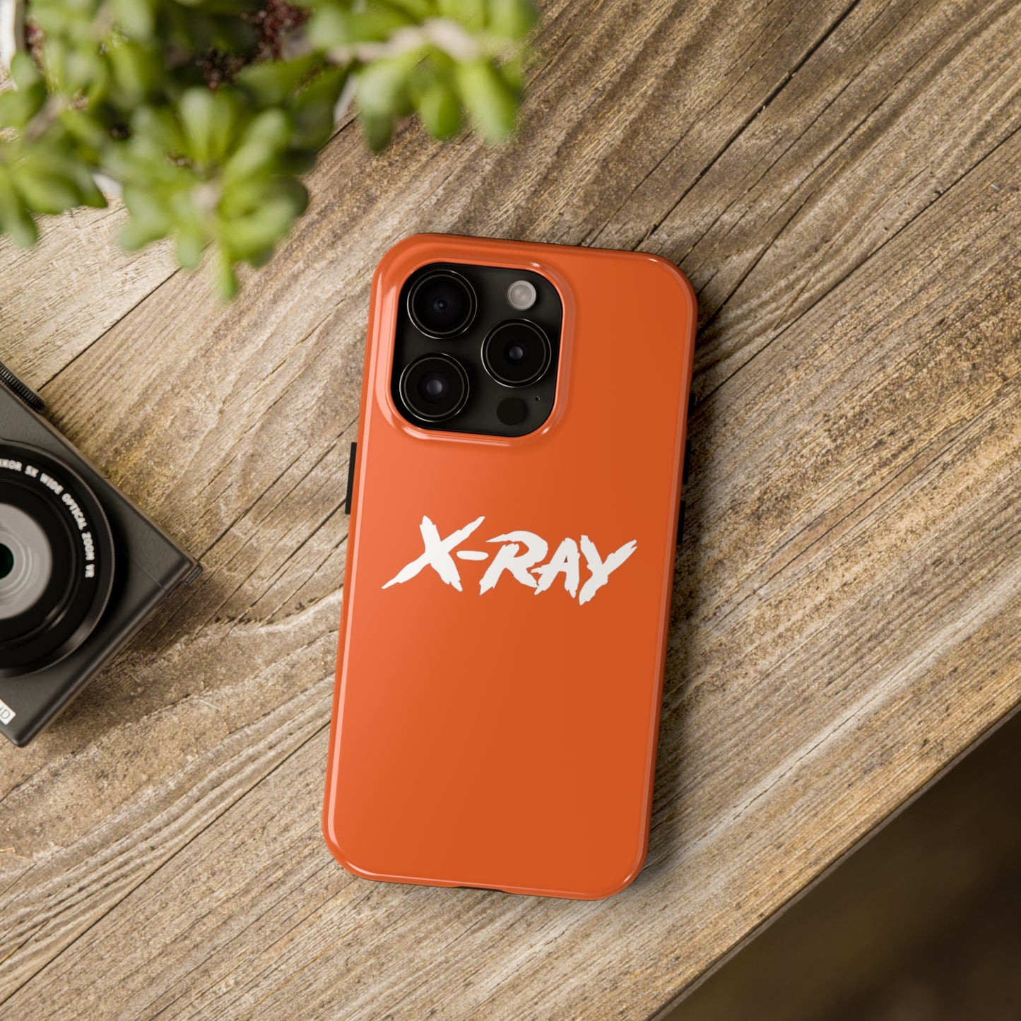 Tough Phone Case Orange X-RAY