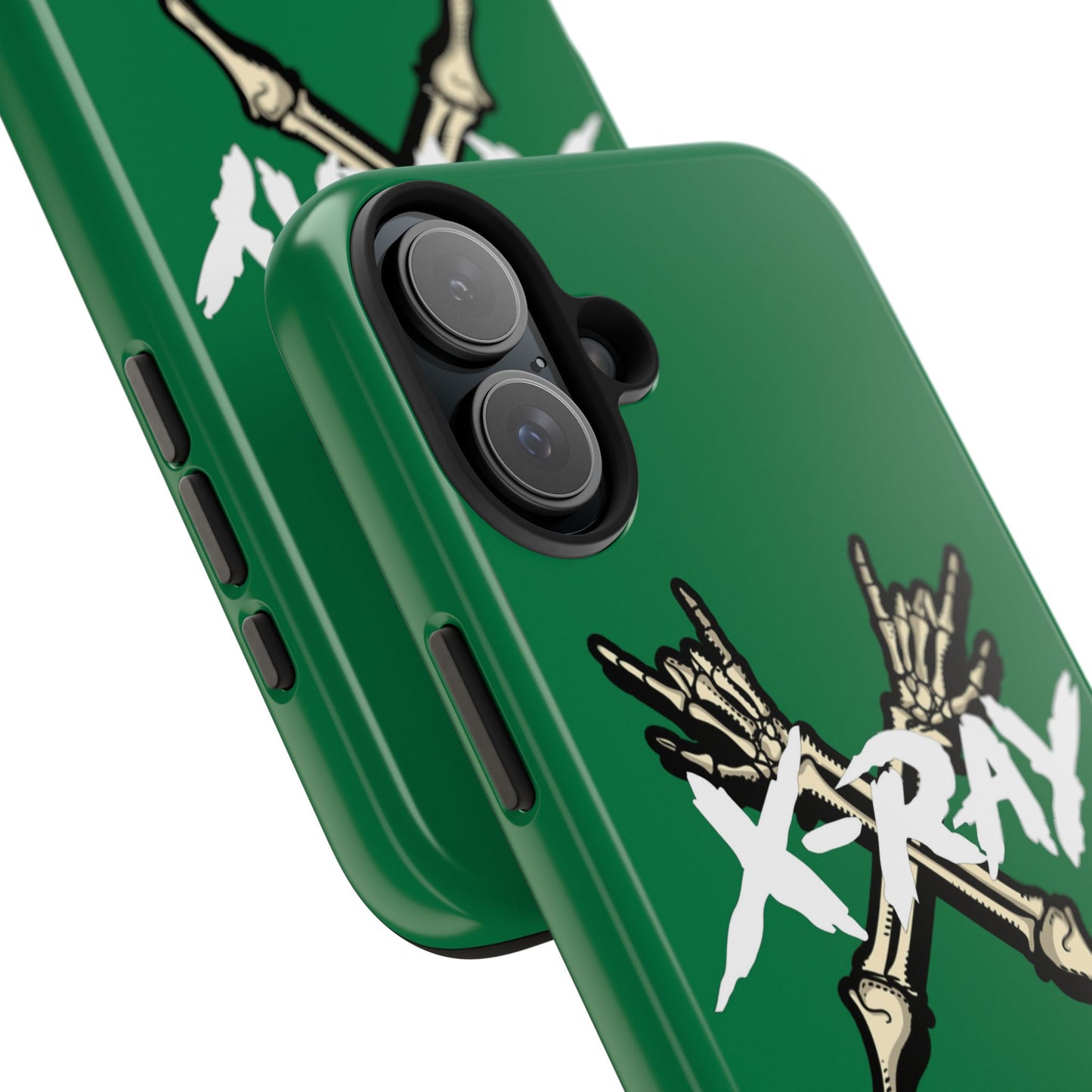 Tough Phone Case Green XX-RAY