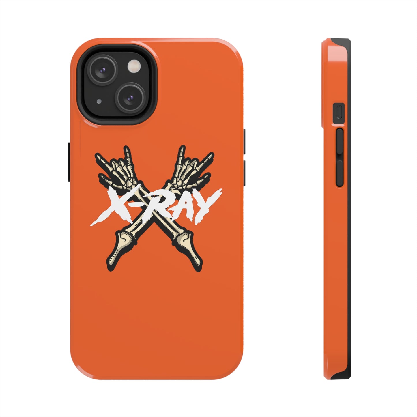 Tough Phone Case Orange XX-RAY