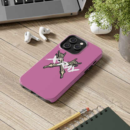 Tough Phone Case Light Pink XX-RAY