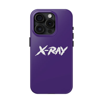 Tough Phone Case Purple X-RAY