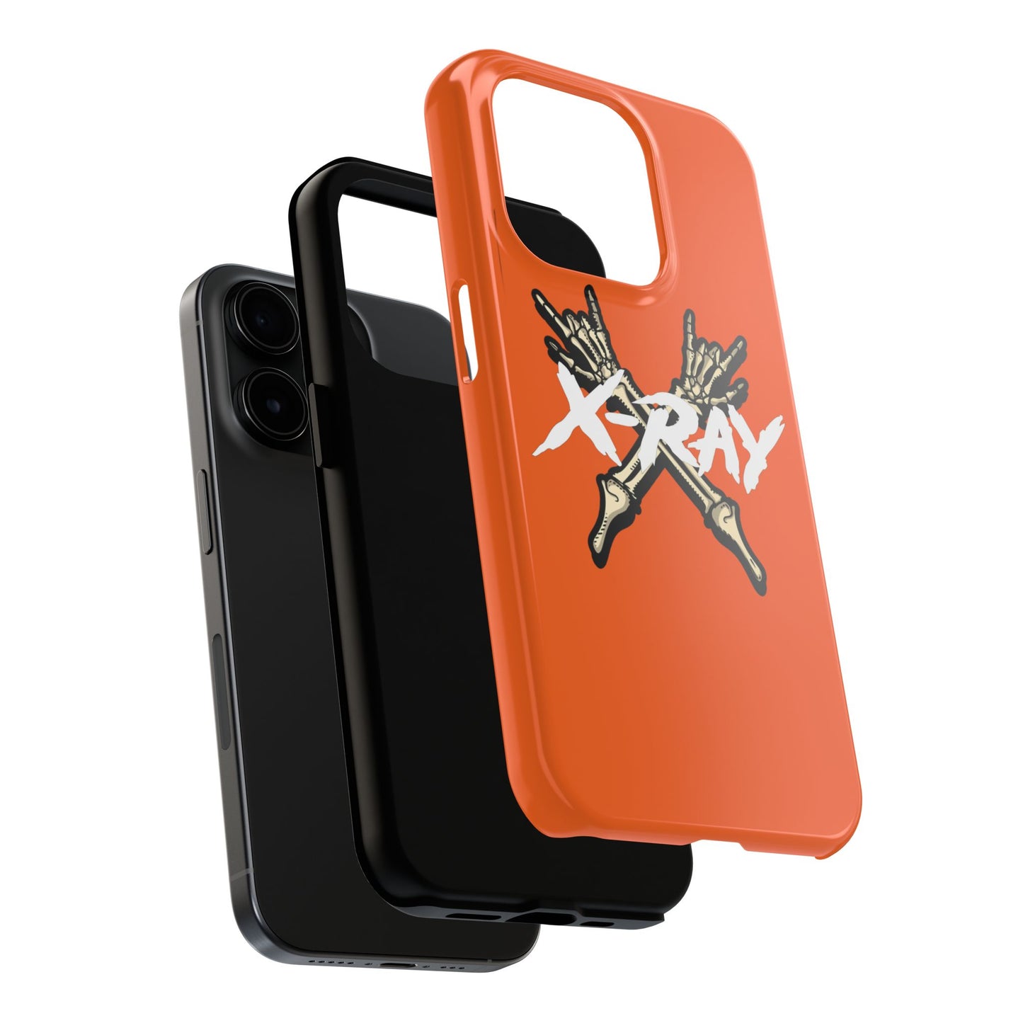 Tough Phone Case Orange XX-RAY