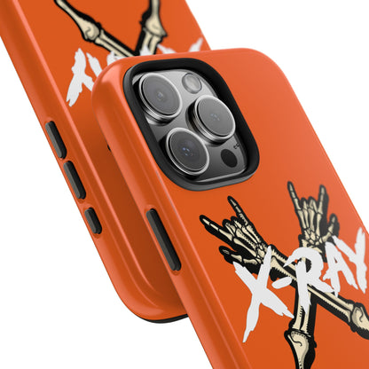 Tough Phone Case Orange XX-RAY