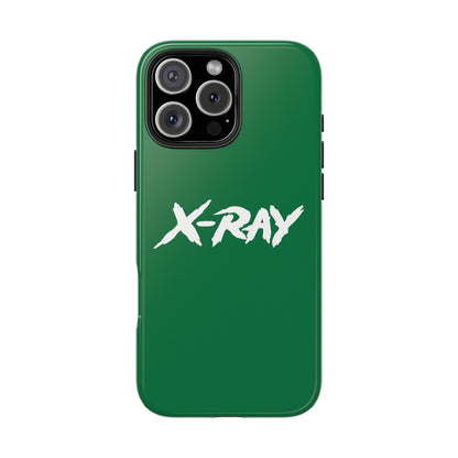 Tough Phone Case Green X-RAY