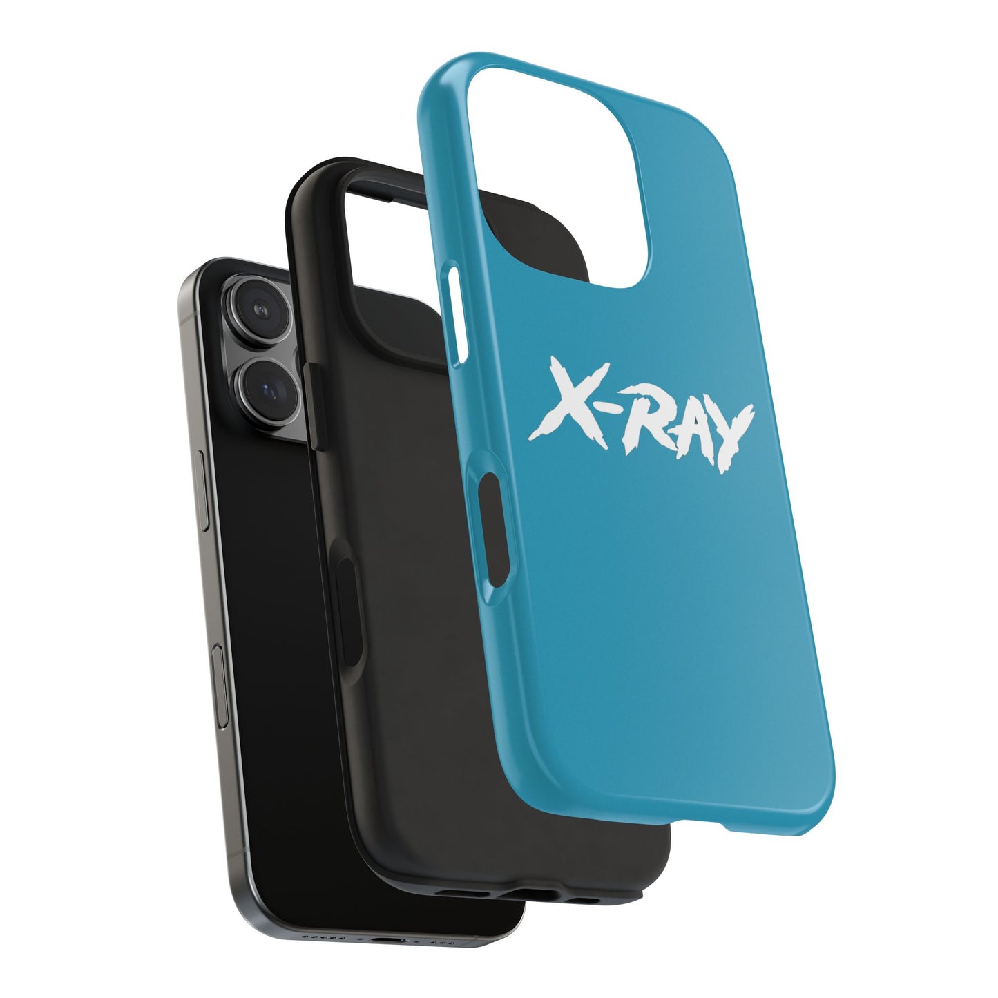 Tough Phone Case Turquoise X-RAY