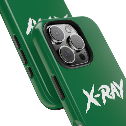 Tough Phone Case Green X-RAY