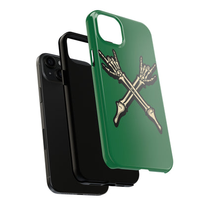 Tough Phone Case Green X