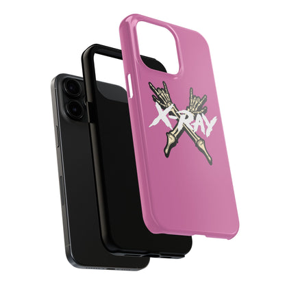 Tough Phone Case Light Pink XX-RAY