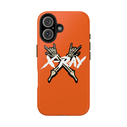 Tough Phone Case Orange XX-RAY