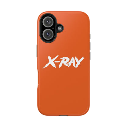 Tough Phone Case Orange X-RAY