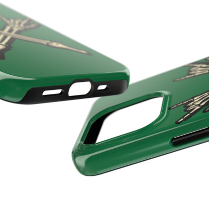 Tough Phone Case Green X