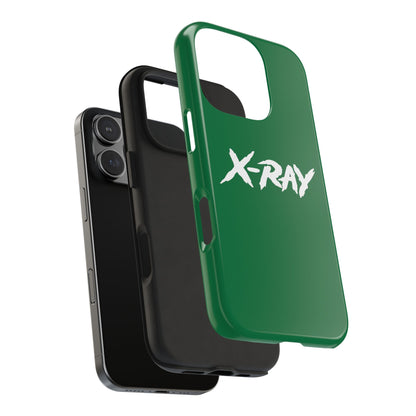 Tough Phone Case Green X-RAY