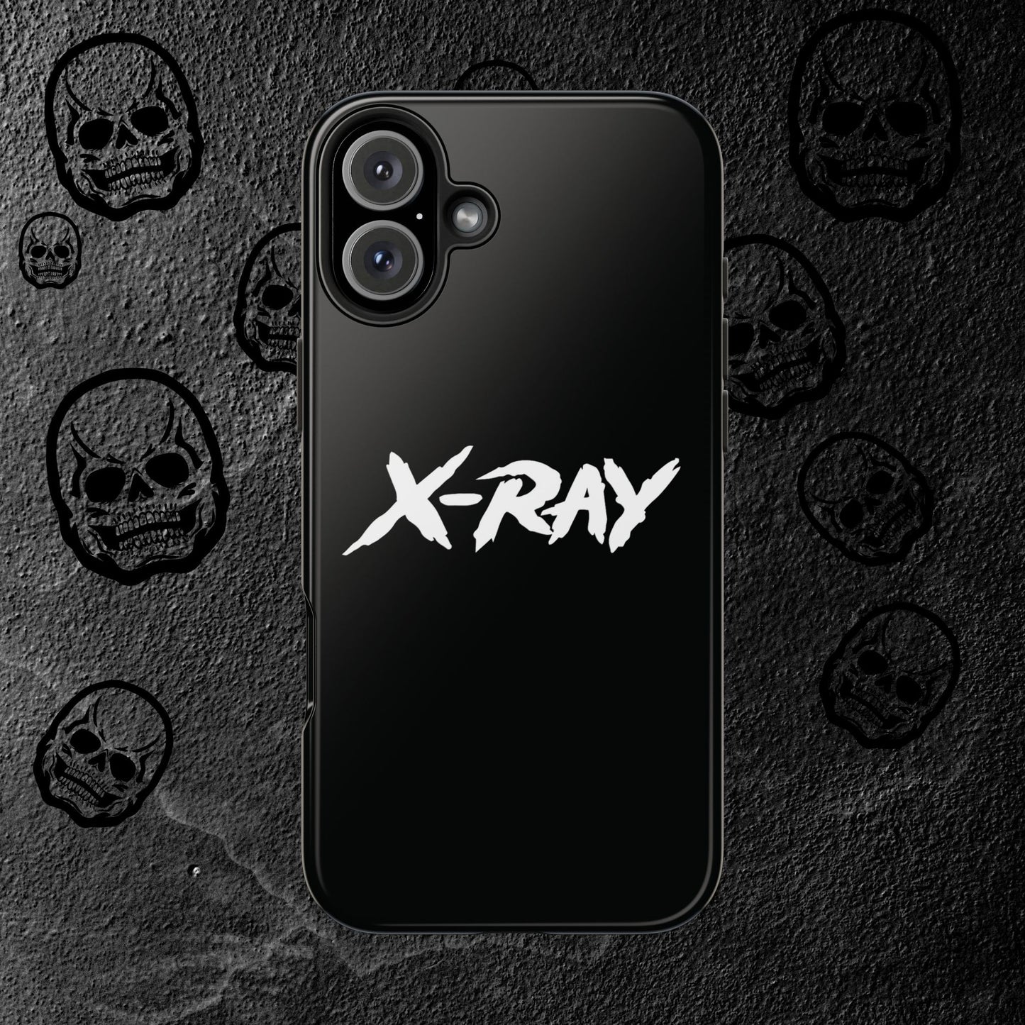 Tough Phone Case Black X-RAY