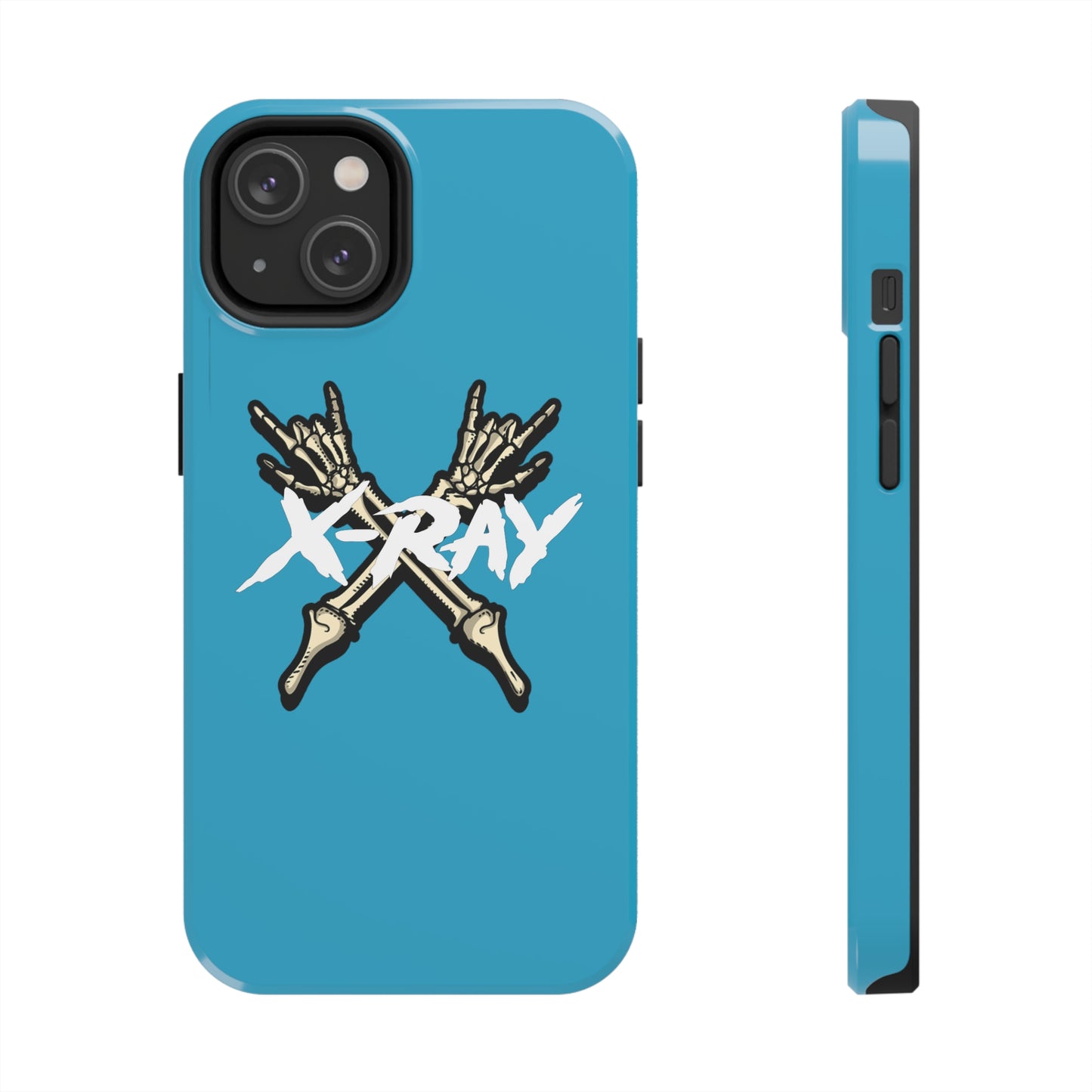 Tough Phone Case Turquoise XX-RAY