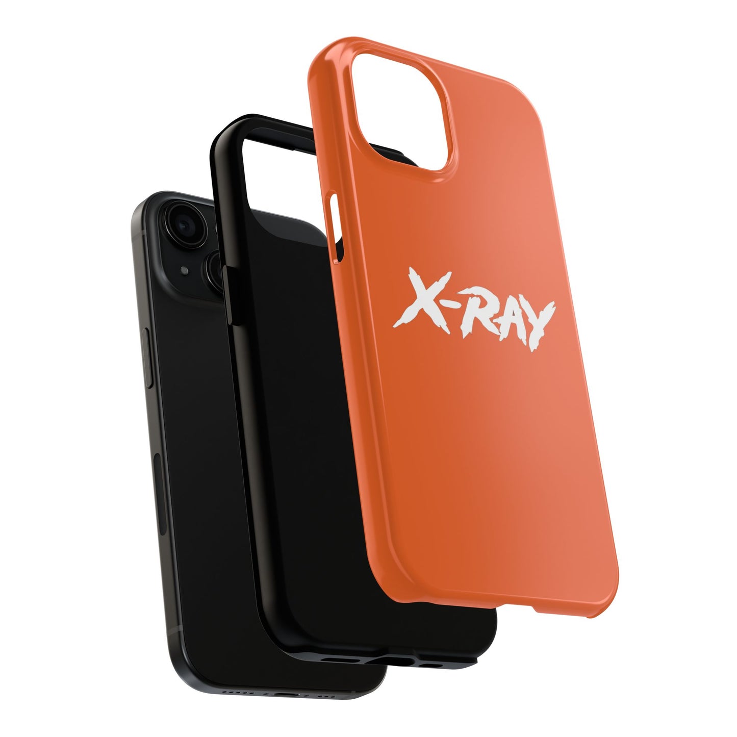 Tough Phone Case Orange X-RAY