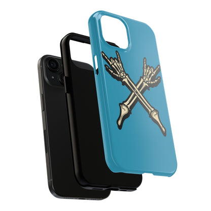 Tough Phone Case Turquoise X