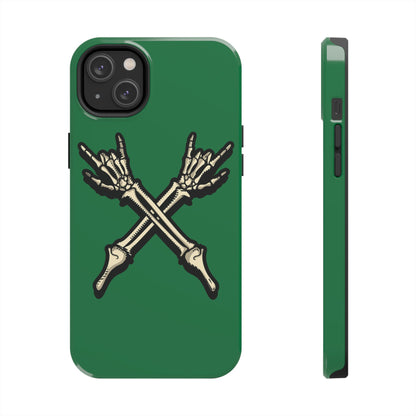 Tough Phone Case Green X