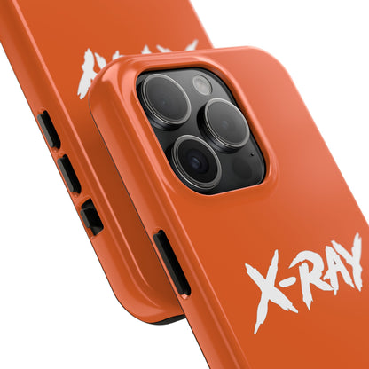 Tough Phone Case Orange X-RAY