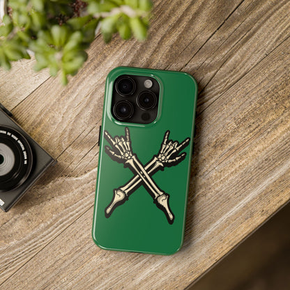 Tough Phone Case Green X