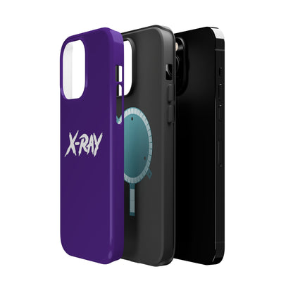 MagSafe Tough Case Purple X-RAY