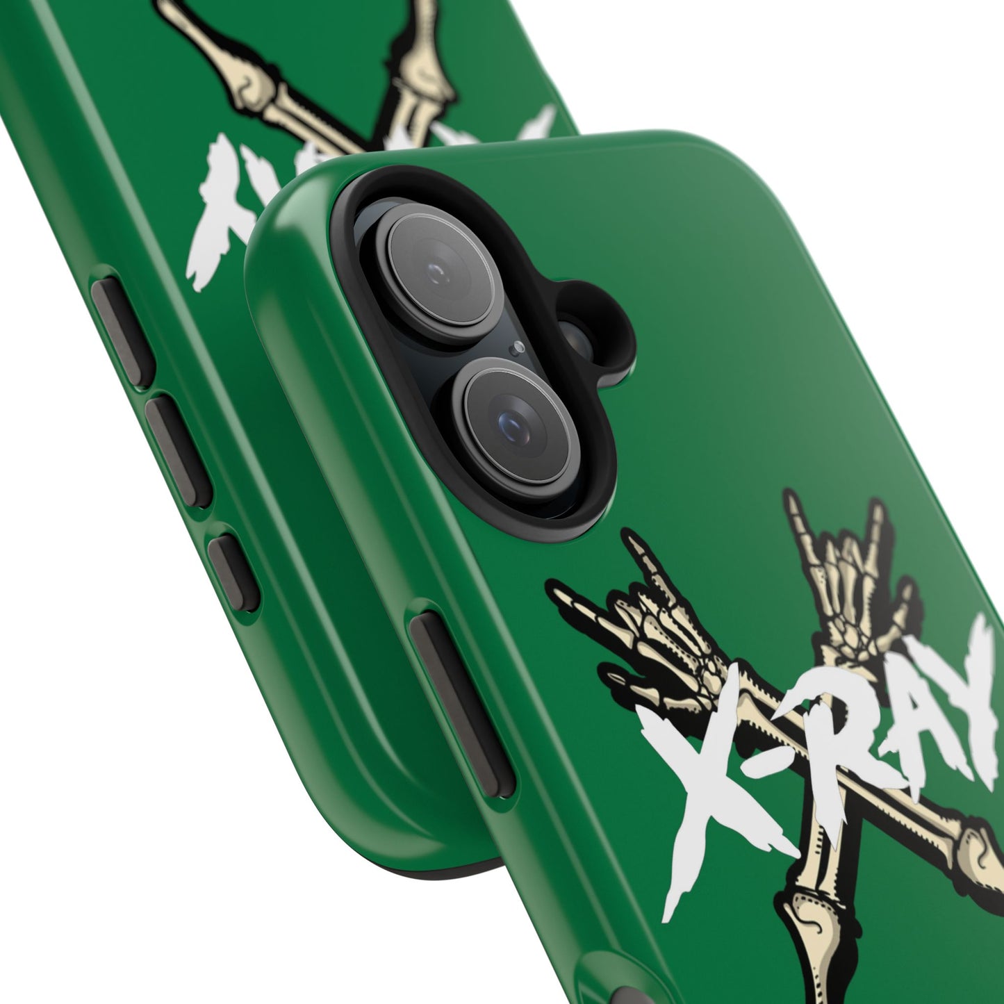 Tough Phone Case Green XX-RAY